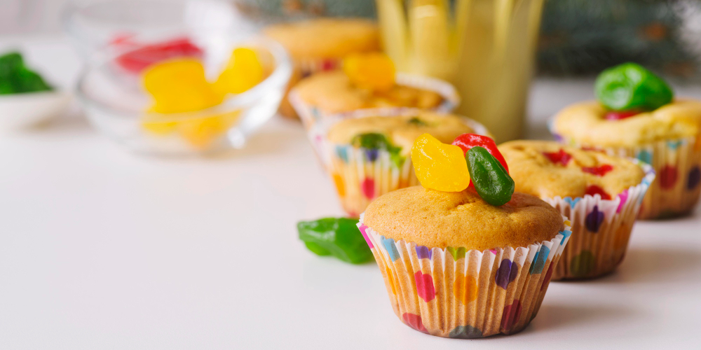You are currently viewing Muffins exotiques façon mojito – citron vert, noix de coco et ananas